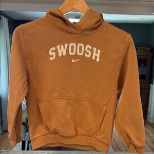 Nike Swoosh Tan Hoodie
